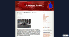 Desktop Screenshot of brandweergorssel112.wordpress.com