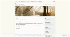 Desktop Screenshot of minetanker.wordpress.com