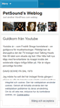 Mobile Screenshot of petsound.wordpress.com