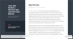 Desktop Screenshot of ekowan.wordpress.com