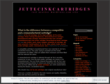 Tablet Screenshot of jettecinkcartridges.wordpress.com