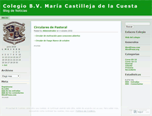 Tablet Screenshot of irlandesascastilleja.wordpress.com