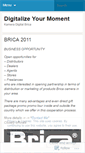 Mobile Screenshot of bricadigital.wordpress.com