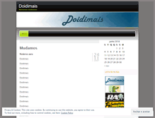 Tablet Screenshot of doidimais.wordpress.com