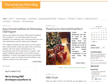 Tablet Screenshot of anthemlawfirm.wordpress.com