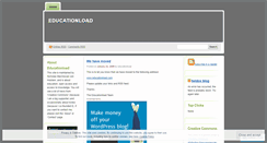 Desktop Screenshot of educationload.wordpress.com