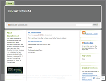 Tablet Screenshot of educationload.wordpress.com