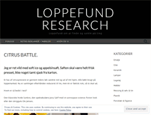 Tablet Screenshot of loppefund.wordpress.com