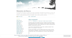 Desktop Screenshot of ministeriodapalavra.wordpress.com