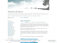 Tablet Screenshot of ministeriodapalavra.wordpress.com