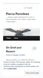 Mobile Screenshot of piercepenniless.wordpress.com