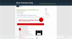 Desktop Screenshot of freewareblog.wordpress.com