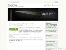 Tablet Screenshot of farolweb.wordpress.com