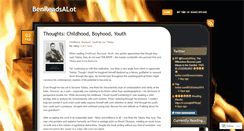 Desktop Screenshot of benreadsalot.wordpress.com
