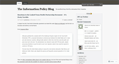 Desktop Screenshot of bclainfopolicycommittee.wordpress.com