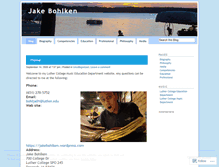 Tablet Screenshot of jakebohlken.wordpress.com