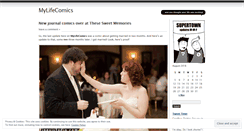 Desktop Screenshot of mylifecomics.wordpress.com
