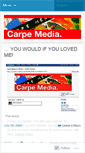 Mobile Screenshot of carpemedium.wordpress.com
