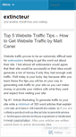 Mobile Screenshot of extincteur.wordpress.com
