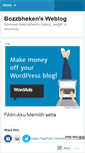 Mobile Screenshot of bozzbheken.wordpress.com