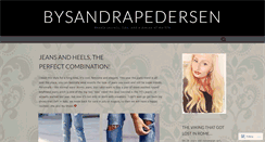 Desktop Screenshot of bysandrapedersen.wordpress.com