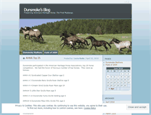 Tablet Screenshot of dunsmoke.wordpress.com