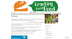 Desktop Screenshot of crackinggoodfood.wordpress.com