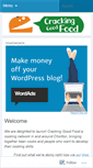 Mobile Screenshot of crackinggoodfood.wordpress.com