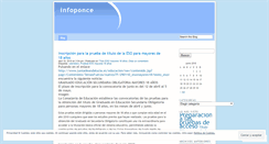 Desktop Screenshot of jefaturaponce.wordpress.com