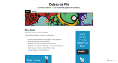 Desktop Screenshot of coisasdavila.wordpress.com