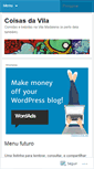 Mobile Screenshot of coisasdavila.wordpress.com