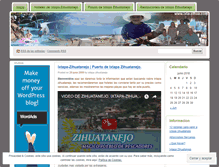 Tablet Screenshot of ixtapazihuatanejo.wordpress.com