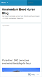 Mobile Screenshot of amsterdamboothuren.wordpress.com