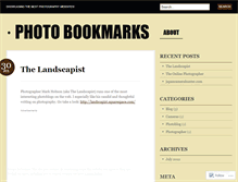 Tablet Screenshot of photobookmarks.wordpress.com