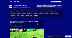Desktop Screenshot of ccoutdoors.wordpress.com