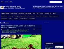 Tablet Screenshot of ccoutdoors.wordpress.com
