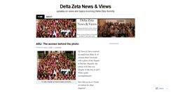 Desktop Screenshot of deltaznews.wordpress.com