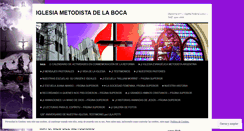 Desktop Screenshot of iglesiametodistalaboca.wordpress.com