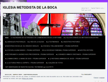 Tablet Screenshot of iglesiametodistalaboca.wordpress.com
