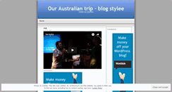 Desktop Screenshot of leenlizdoaustralia.wordpress.com