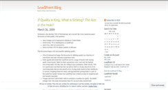 Desktop Screenshot of leadpoint.wordpress.com
