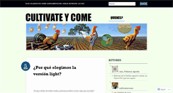 Desktop Screenshot of cultivateycome.wordpress.com