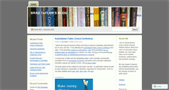 Desktop Screenshot of bradtaylor.wordpress.com