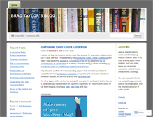 Tablet Screenshot of bradtaylor.wordpress.com