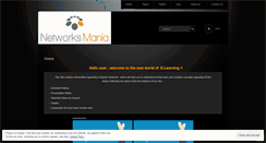 Desktop Screenshot of networksmania.wordpress.com