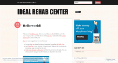Desktop Screenshot of idealrehab.wordpress.com