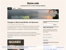 Tablet Screenshot of illumenate.wordpress.com