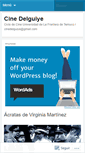 Mobile Screenshot of cinedelguiye.wordpress.com