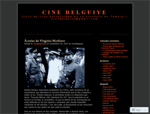 Tablet Screenshot of cinedelguiye.wordpress.com