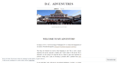 Desktop Screenshot of inaugurationadventure.wordpress.com